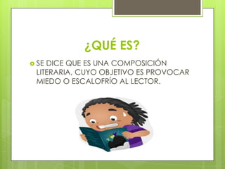 Cuento de terror dianisto