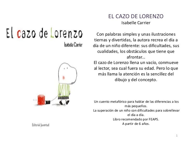 Cuento el cazo de lorenzo