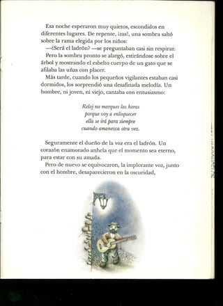 CUENTO EL MISTERIO DEL TIEMPO ROBADO