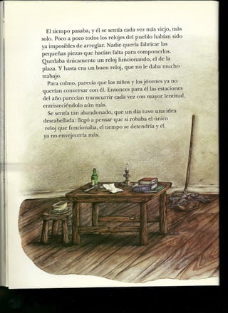 CUENTO EL MISTERIO DEL TIEMPO ROBADO