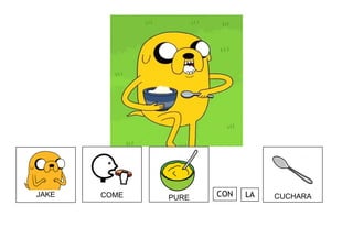 CONJAKE COME PURE LA CUCHARA
 