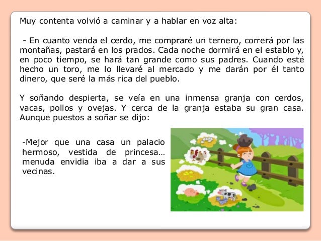 Cuento La Lechera