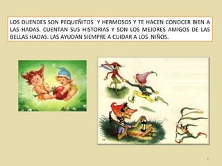 Cuento las hadas y los duendes del bosque mágico | PPT