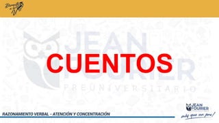 CUENTOS
 