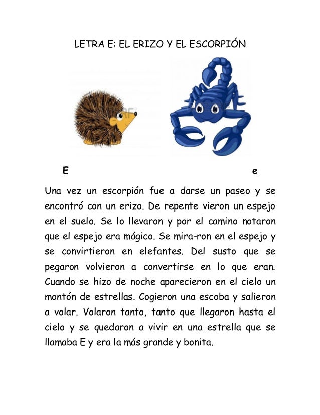 Cuentos Con El Abecedario 1º