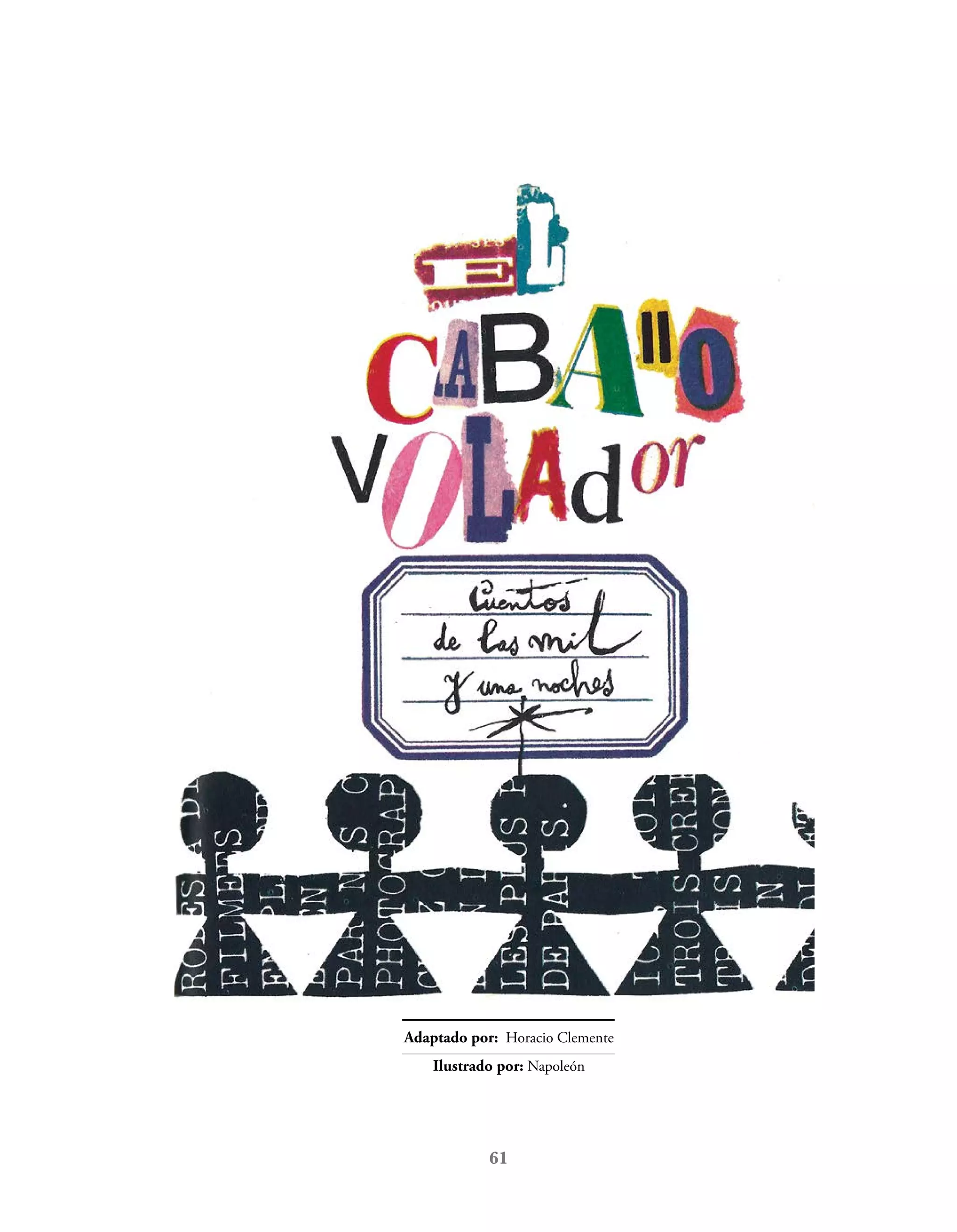 61
Adaptado por: Horacio Clemente
Ilustrado por: Napoleón
 