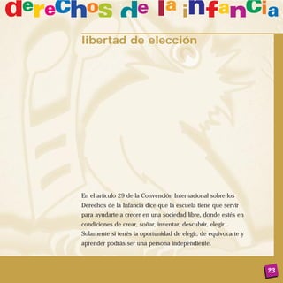 Cuentos Sobre Los Derechos Del NiñO(A)