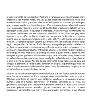 Cuentos Ashaninca: Enrique Casanto Shingari