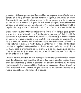 Cuentos Ashaninca: Enrique Casanto Shingari