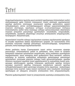 Cuentos Ashaninca: Enrique Casanto Shingari