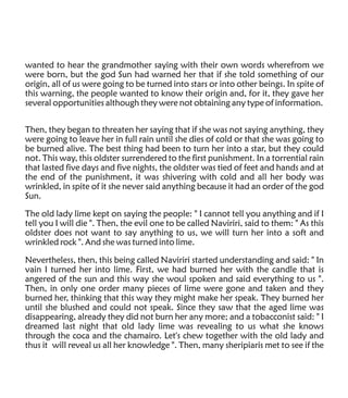 Cuentos Ashaninca: Enrique Casanto Shingari