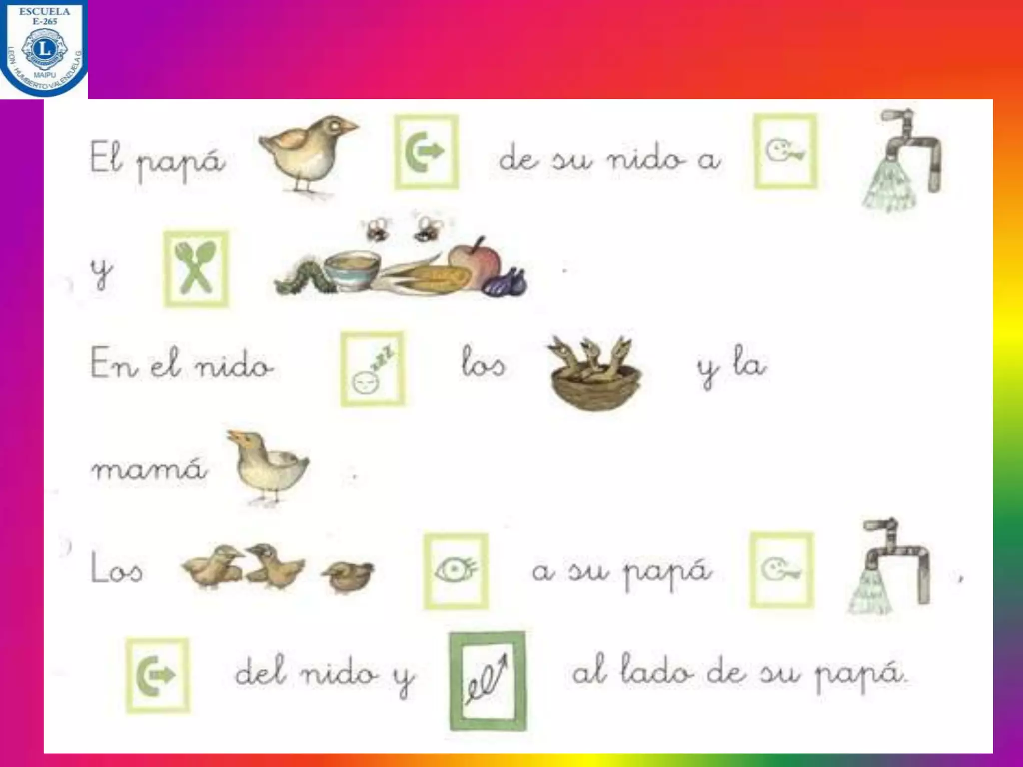 Cuentos con pictogramas