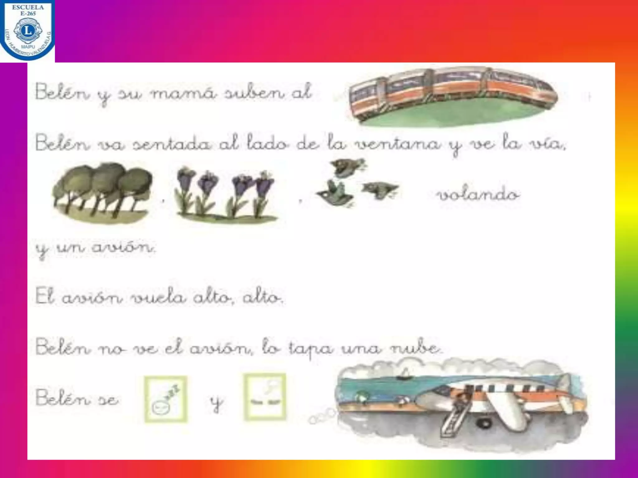 Cuentos con pictogramas