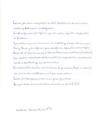 Cuentos de los  derechos del niño