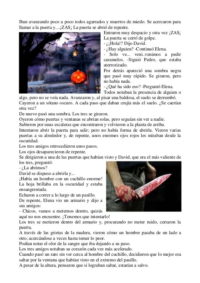 Cuentos para hallowen 2013