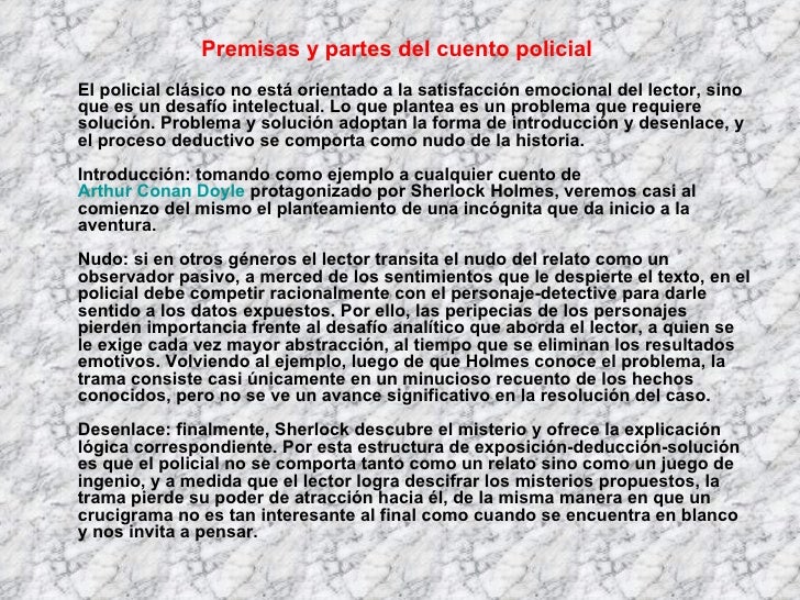 Cuentos policiales