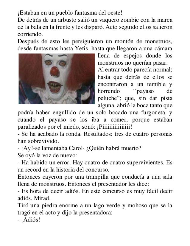 Cuentos De Terror Cortos Para Imprimir Cuentos De Terror Cortos Para Imprimir