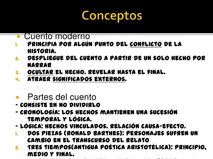 Cuento tradicional y moderno