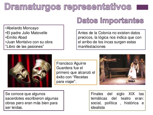 Cuento, teatro trama