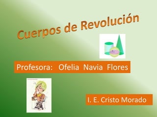 Profesora: Ofelia Navia Flores


                   I. E. Cristo Morado
 