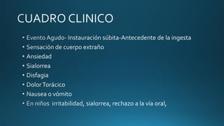 CUERPOS EXTRAÑOS EN ESOFAGO para estudiantespdf