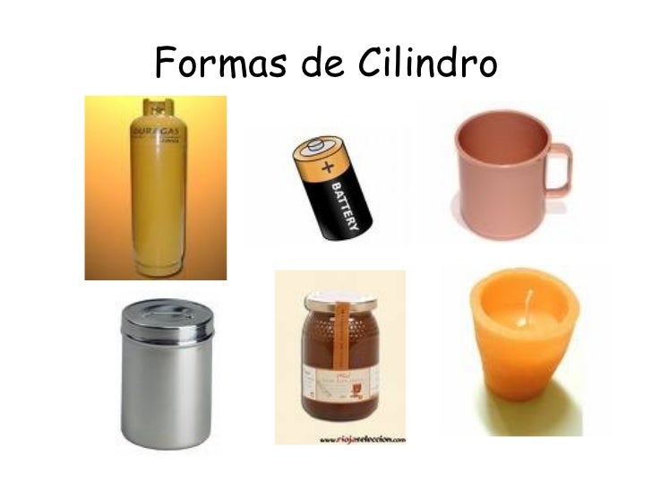 5 Objetos En Forma De Cilindro