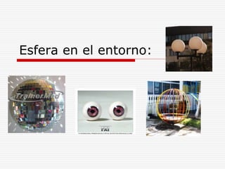 Esfera en el entorno:
 