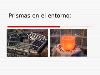 Prismas en el entorno: