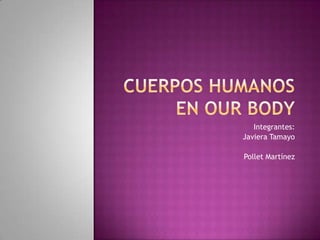 Cuerpos humanos en our body Integrantes: Javiera Tamayo Pollet Martínez 