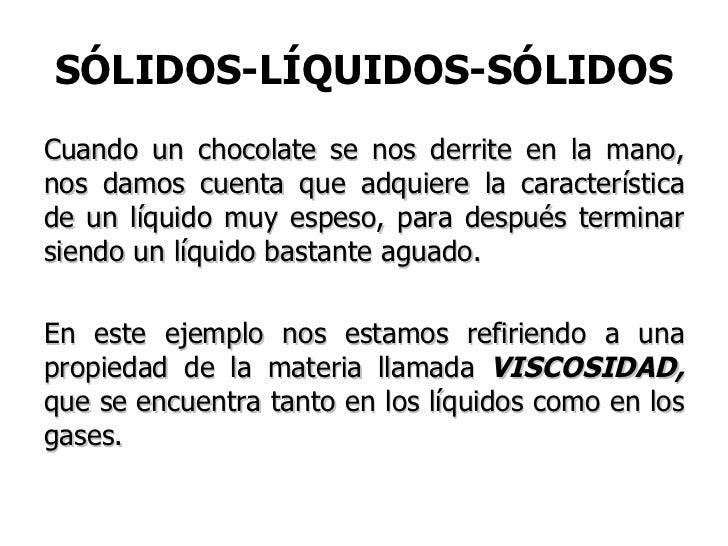 Caracteristicas Y Diferencias Entre Cuerpos Solidos Y
