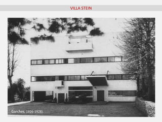 VILLA STEIN
Garches, 1926-1928).
 