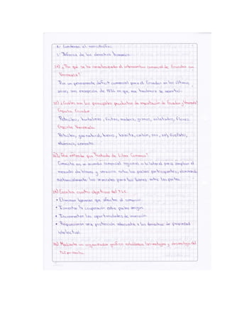 Cuestinario integración económica