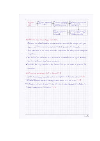 Cuestinario integración económica