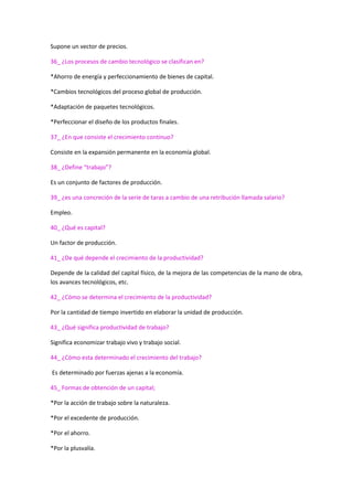 TEORIA DEL CRECIMIENTO ECOMÓMICO