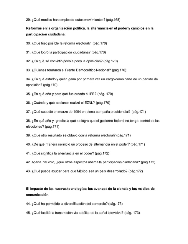Cuestionario 5tohistoria