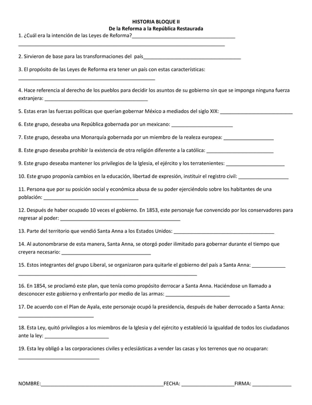 CUESTIONARIOHISTORIA5o GRADOSEGUNDO BIMESTRE PDF