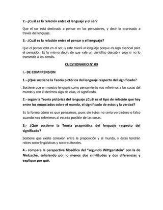 Cuestionario 02 final filosofia