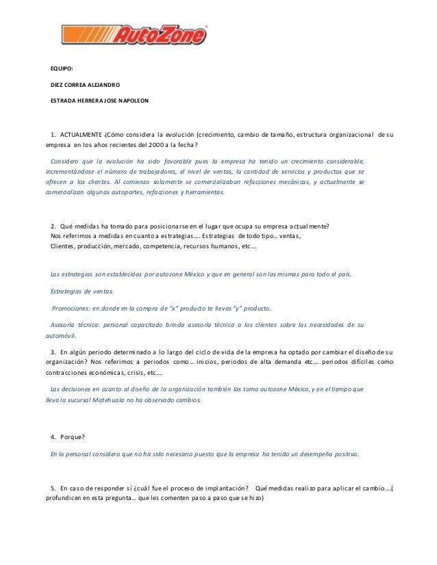 Cuestionario az