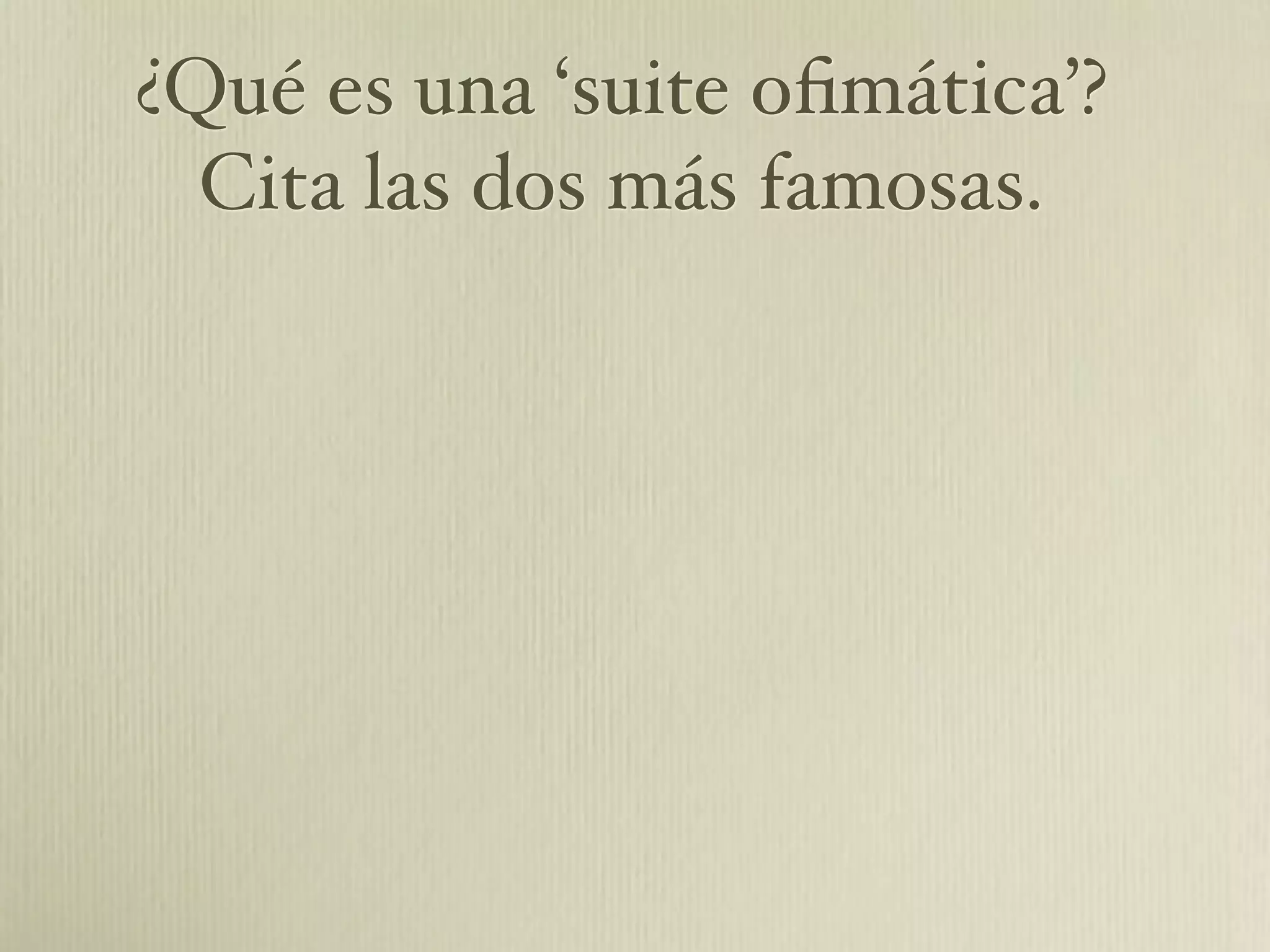 Cuestionario De Hardware Y Software