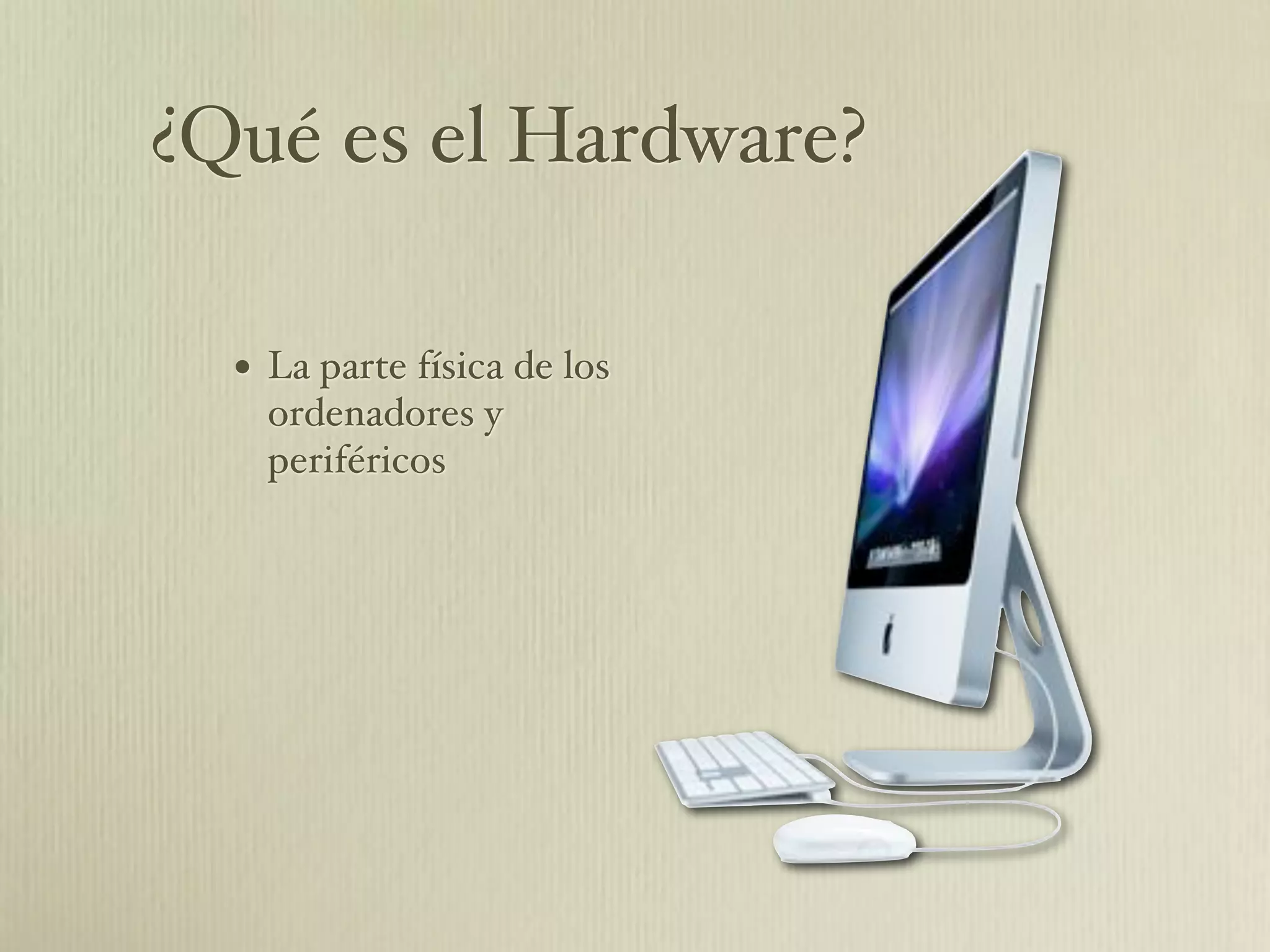 Cuestionario De Hardware Y Software