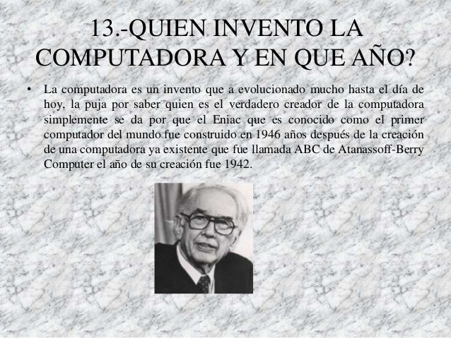 Resultado de imagen para quien invento la informática