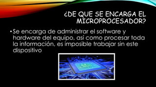Datos sobre la informatica | PPTX