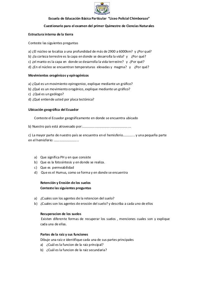 preguntas historia segundo bachillerato cuestionario para el examen del primer quimestre de preguntas historia segundo bachillerato cuestionario para el examen del primer quimestre de