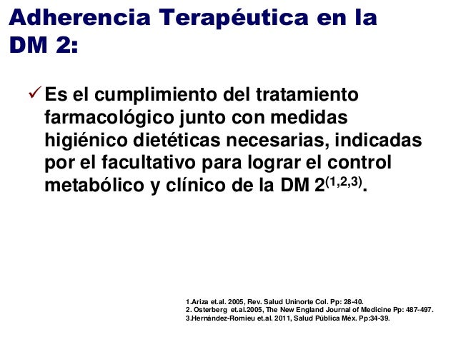 Prueba de un cuestionario para evaluar la adherencia Prueba de un cuestionario para evaluar la adherencia
