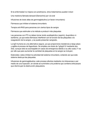 Trombocitopenia Autoinmune