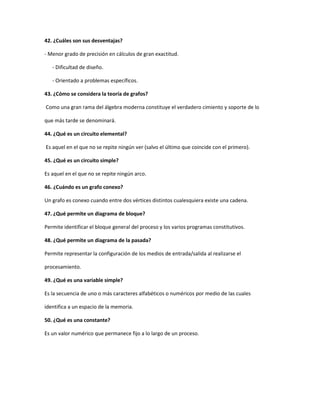 Cuestionario quinto curso