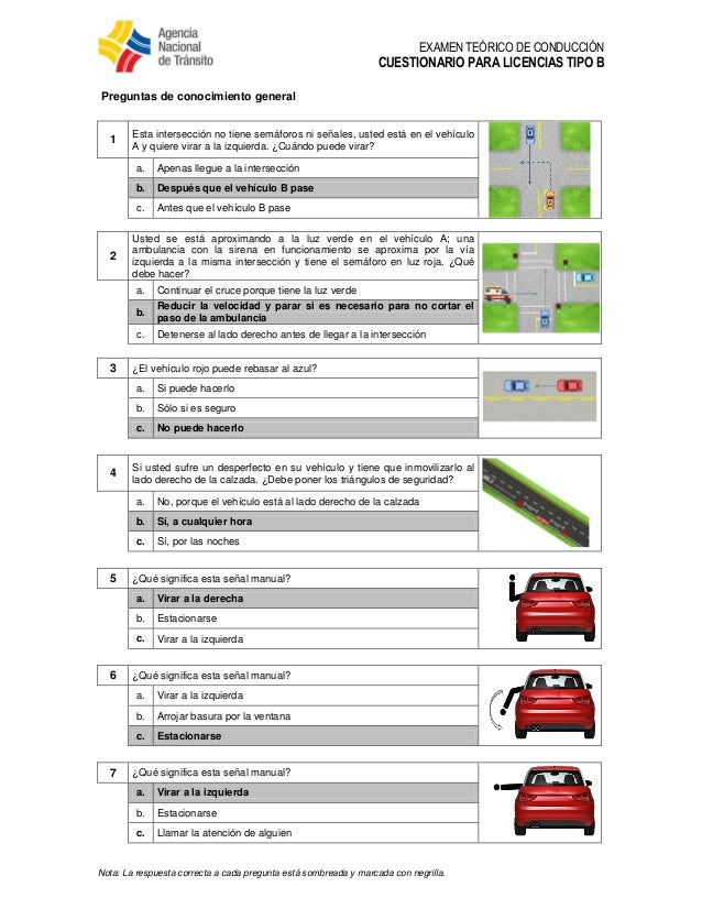 preguntas de examen de conducir clase b 2017 cuestionario licencia tipo b ecuador 250 ltima 2015 2016 preguntas de examen de conducir clase b 2017 cuestionario licencia tipo b ecuador 250 ltima 2015 2016