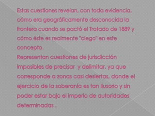 Palabras del ministro boliviano, Mariano Baptista, al canciller argentino, Estanislao Zeballos:“Bolivia  es un país solicitado por dos fuerzas superiores, la diplomacia argentina y la diplomacia chilena; y agotará la habilidad de sus estadistas procurando obtener de ambos países las seguridades posibles para su integridad territorial y para su independencia política y económica .”