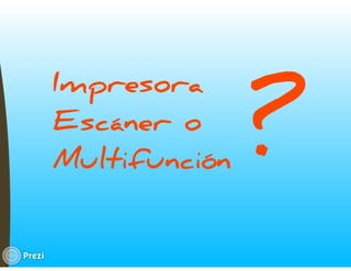 Cuestiones para elegir una pc