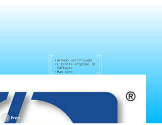 Cuestiones para elegir una pc
